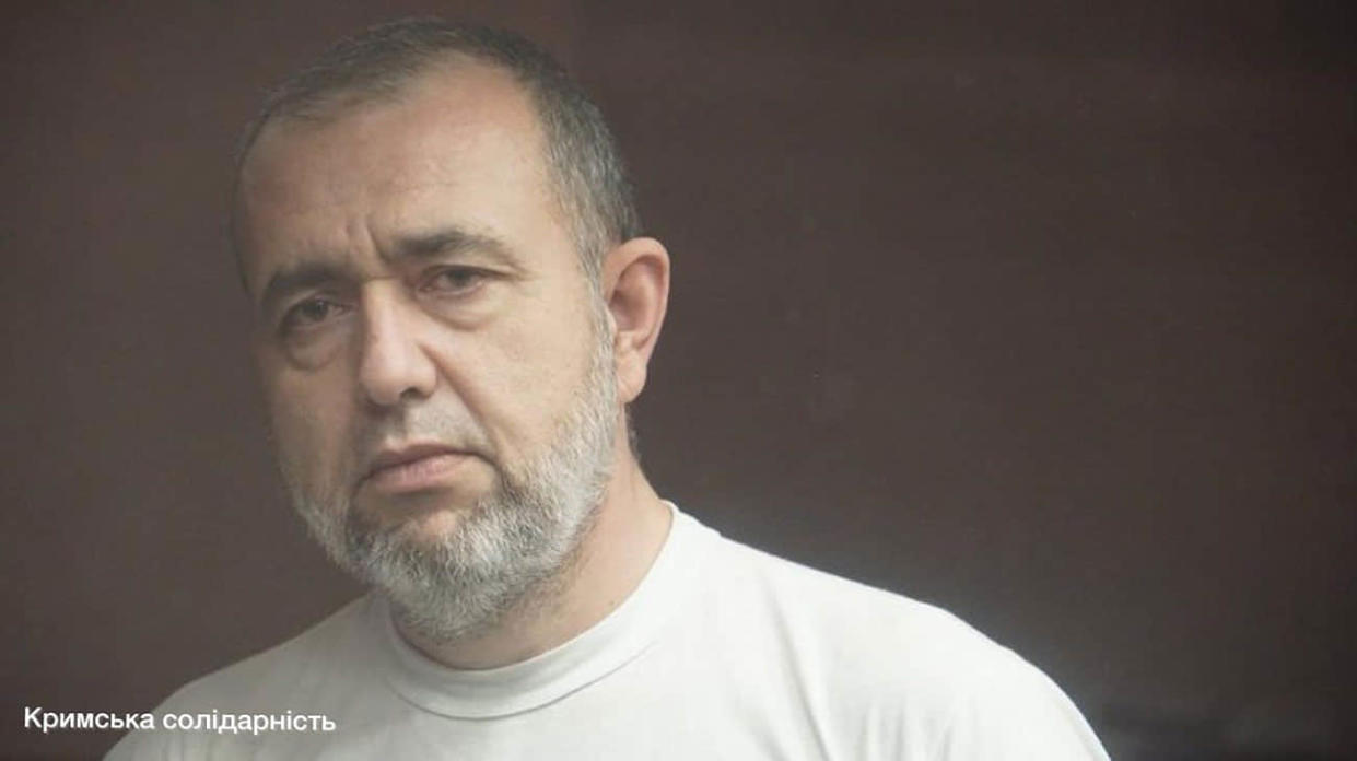 Political prisoner Rustem Seitmemetov. Photo: Dmytro Lubinets on Telegram
