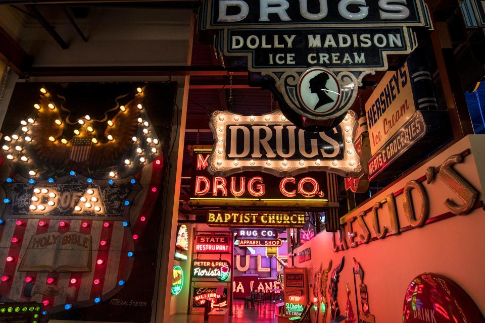 Get artsy at the American Sign Museum this week.