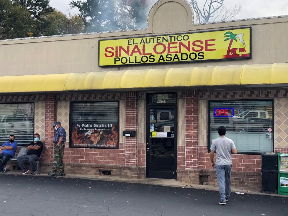 Sinaloenes Pollos Asados restaurant outside Atlanta.