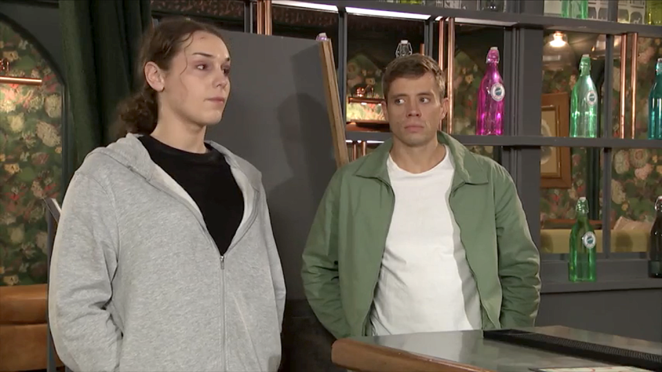 beau and kitty in hollyoaks