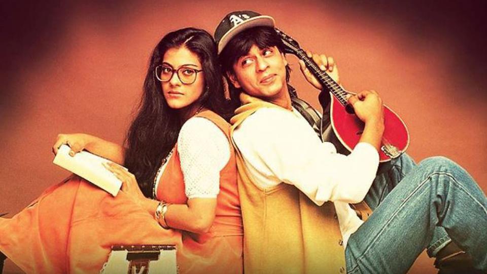 Aditya Chopra’s <i>Dilwale Dulhania Le Jayenge </i>stars Kajol and Shah Rukh Khan.