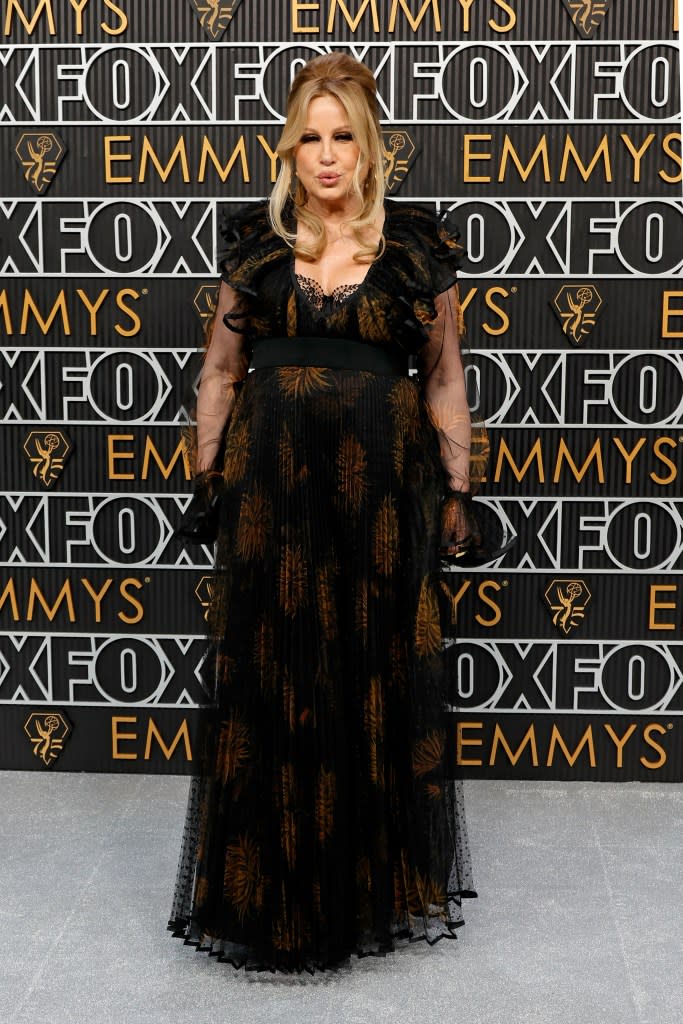 Jennifer Coolidge attends the 75th Primetime Emmy Awards at Peacock Theater on January 15, 2024 in Los Angeles, California.