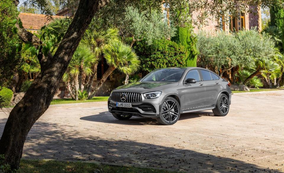 <p>2020 Mercedes-AMG GLC43 coupe</p>