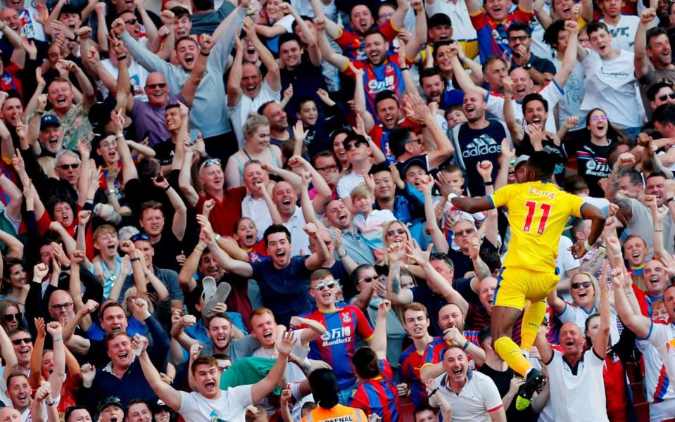 Wilfried Zaha has everything built around him at Crystal Palace - Action Images via Reuters