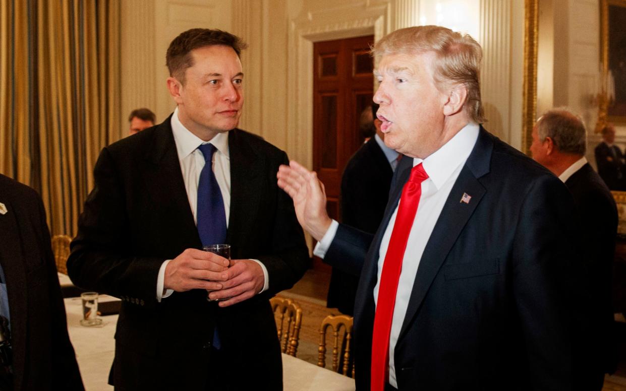 Elon Musk and Donald Trump