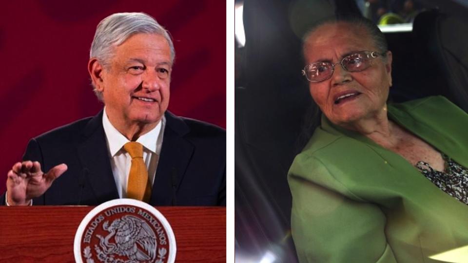 AMLO y Consuelo Loera