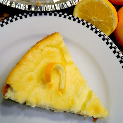 Meyer Lemon Mascarpone Cheesecake