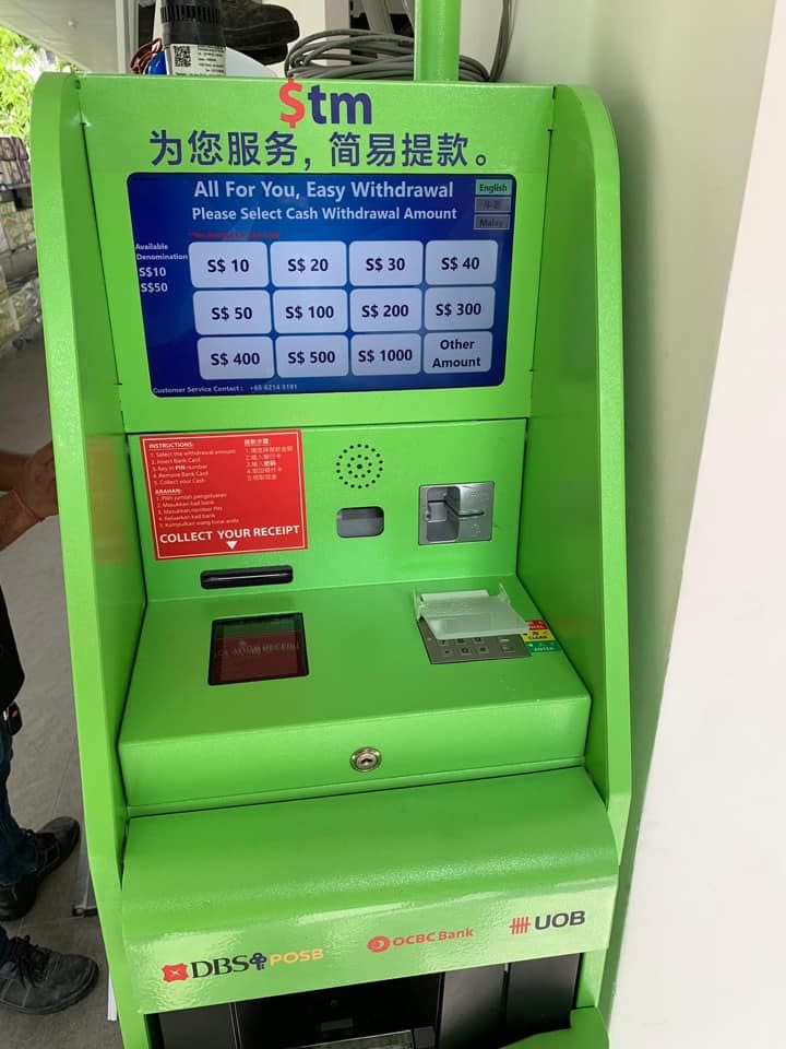 Sheng Siong Paynow Machine