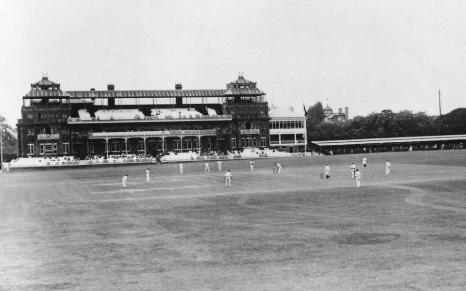 England play South Africa at Lord's in July 1907 - First pictures: How Lord’s will look for 2027 Ashes after latest rebuild - Allsport /Hulton Archive