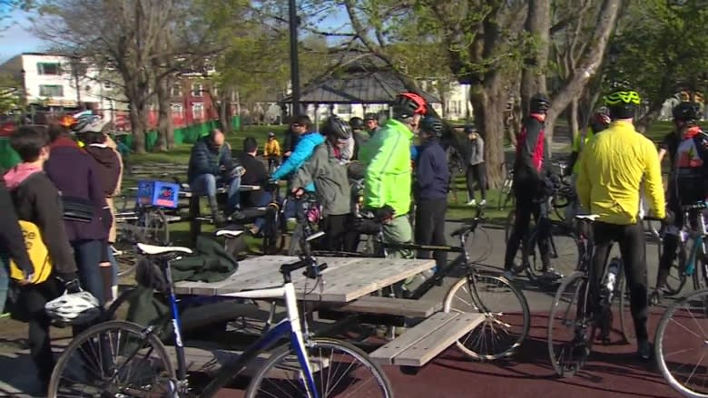 Cyclists reclaim St. John's streets at pro-bike event