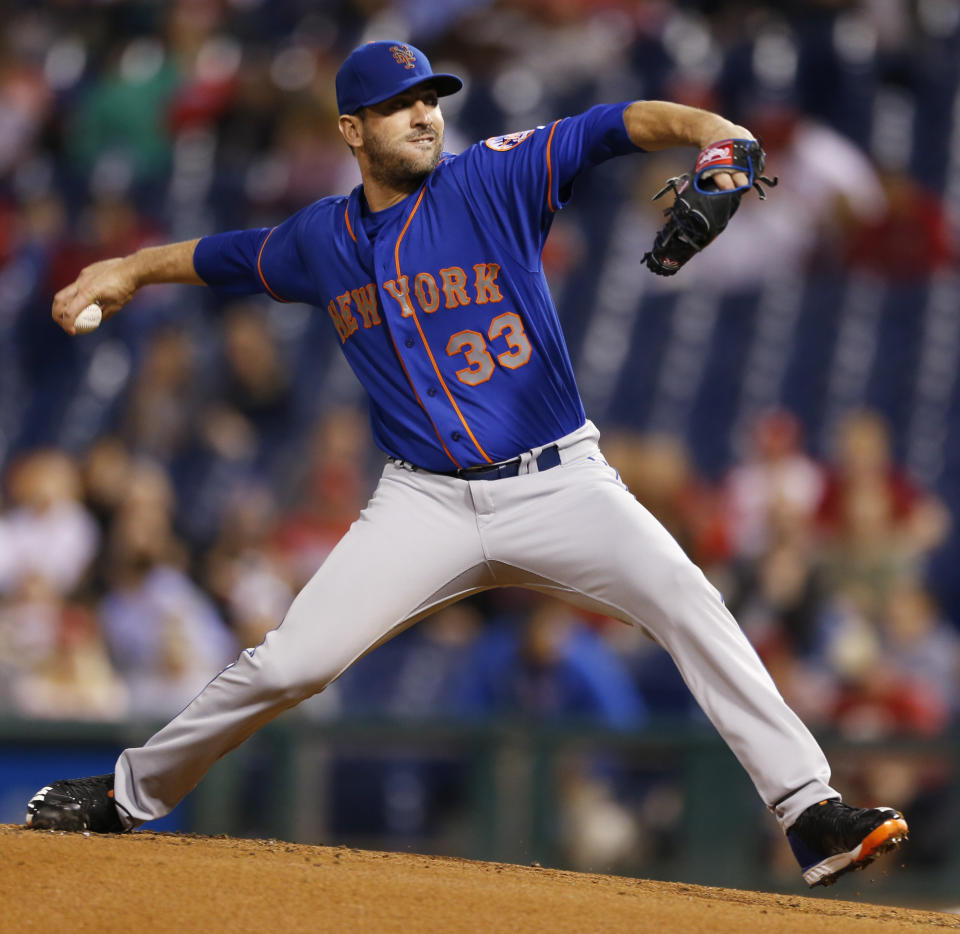 Matt Harvey looked good in his first spring start of 2018. (AP Photo/Laurence Kesterson)