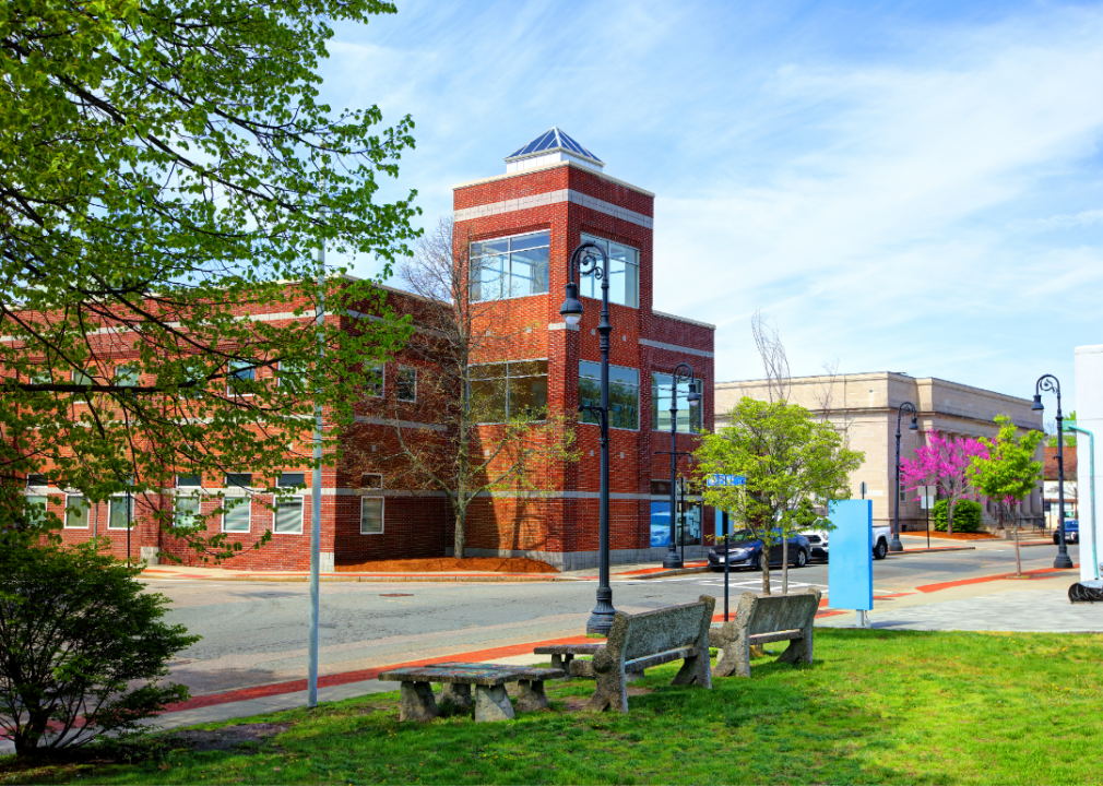 Buildings in Downtown Attleboro.