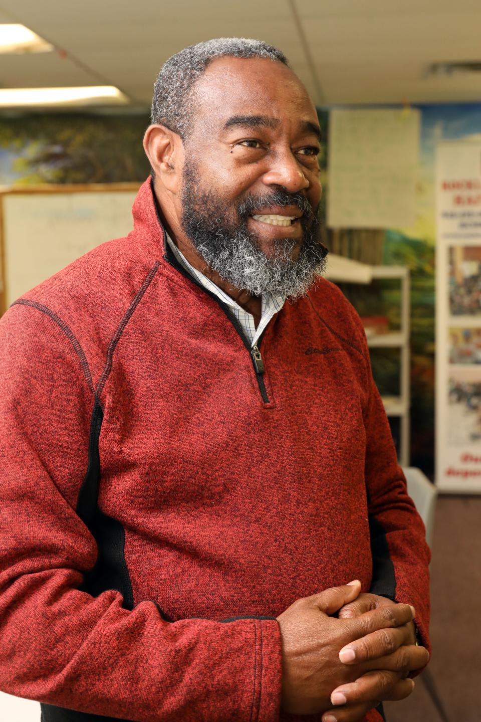 Renold Julien, CEO of Konbit Neg Lakay, which holds job fairs for migrants in Spring Valley, New York.