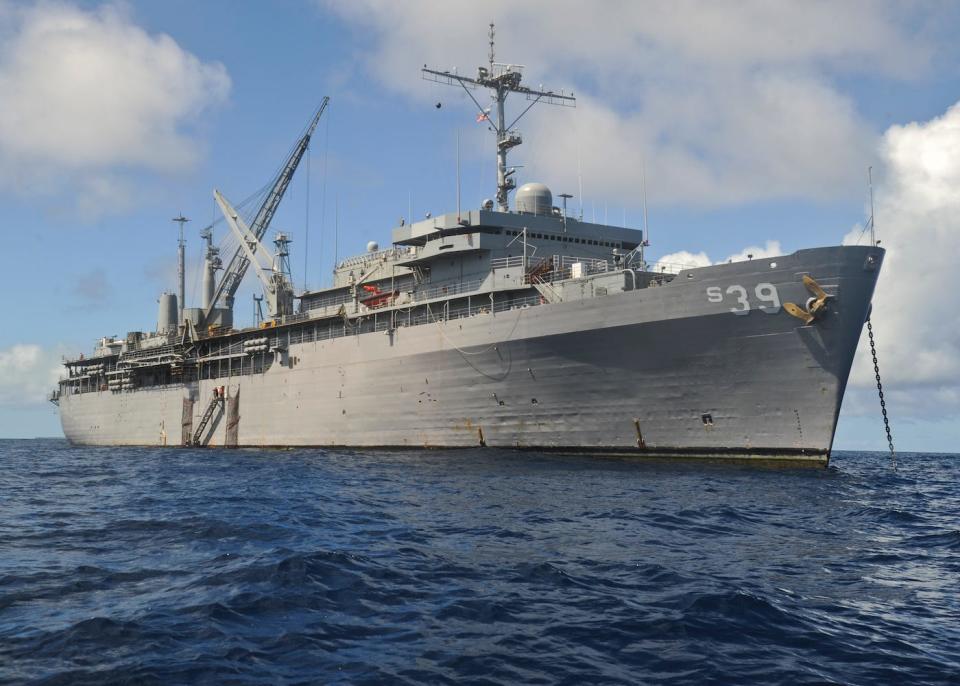 Navy submarine tender Emory S. Land Ulithi