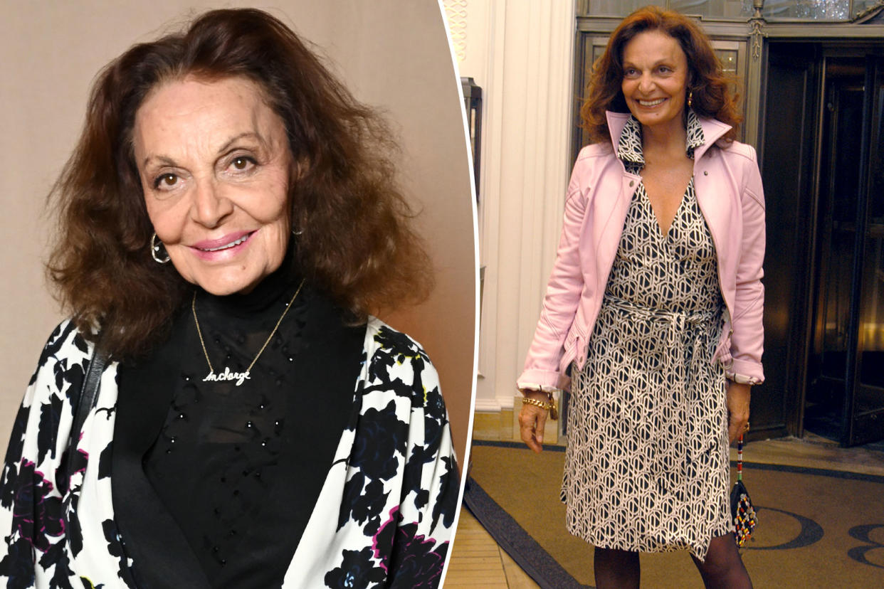 Diane Von Fürstenberg created the wrap dress a half-century ago. It's still making the rounds in offices, at bars and on the red carpet.