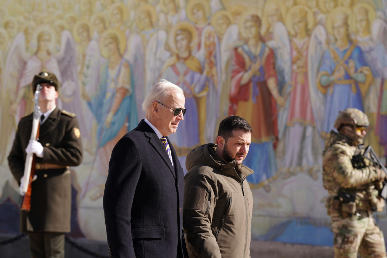 Biden makes historic visit to Ukraine (Dimitar Dilkoff / AFP via Getty Images)