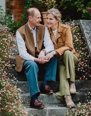 <p>Chris Jelf</p> From Left: Prince Edward and Sophie, the Duchess of Edinburgh