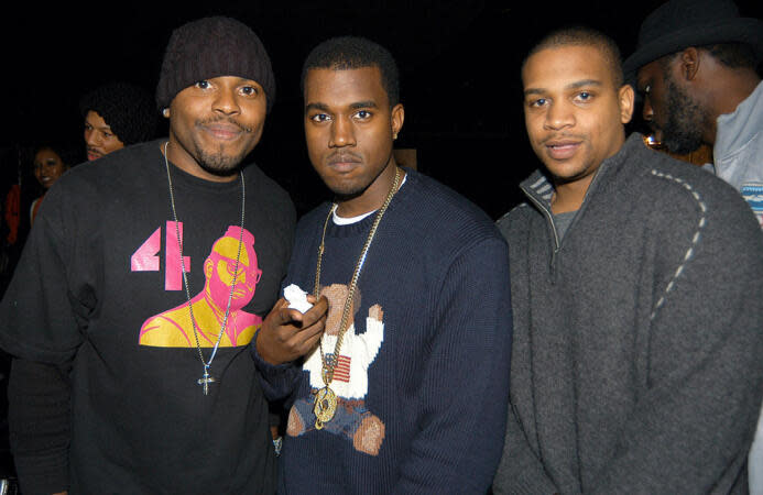 Coodie, Kanye West and Chike