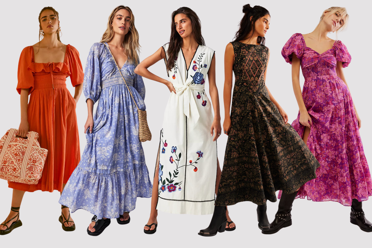 free people dresses, Best Free People dresses for spring & summer 2024 (Photos via Free People).