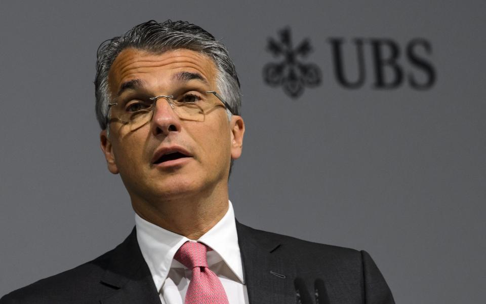  Sergio Ermotti will return as chief executive of banking giant UBS - FABRICE COFFRINI/AFP via Getty Images