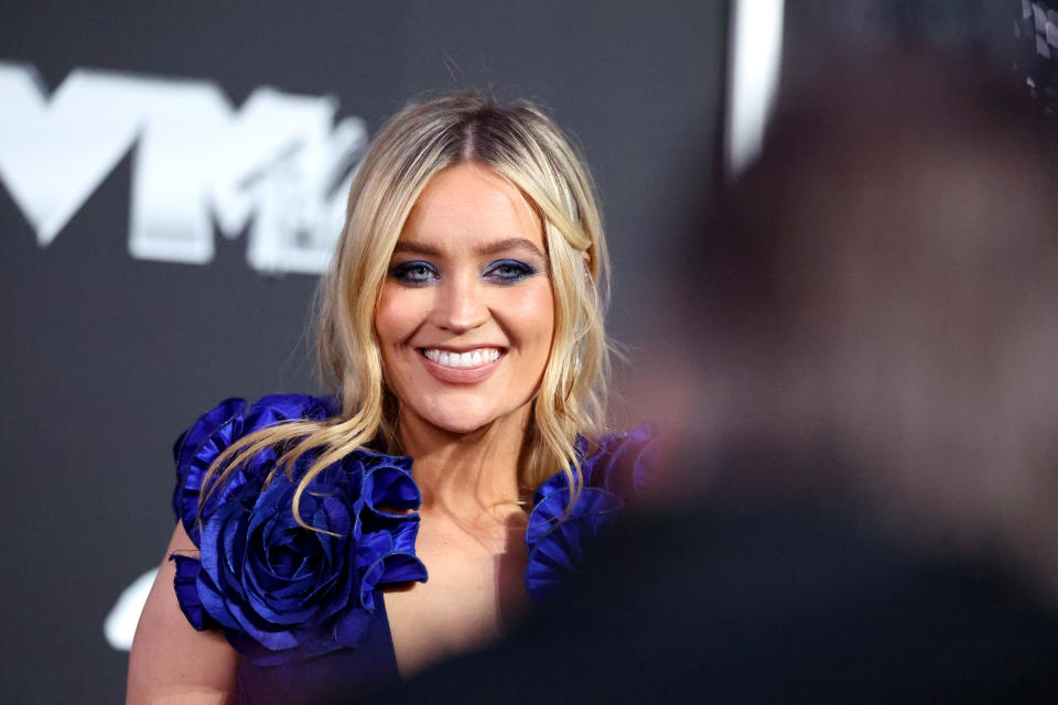 Laura Whitmore attends the 2024 MTV Video Music Awards. (Getty)