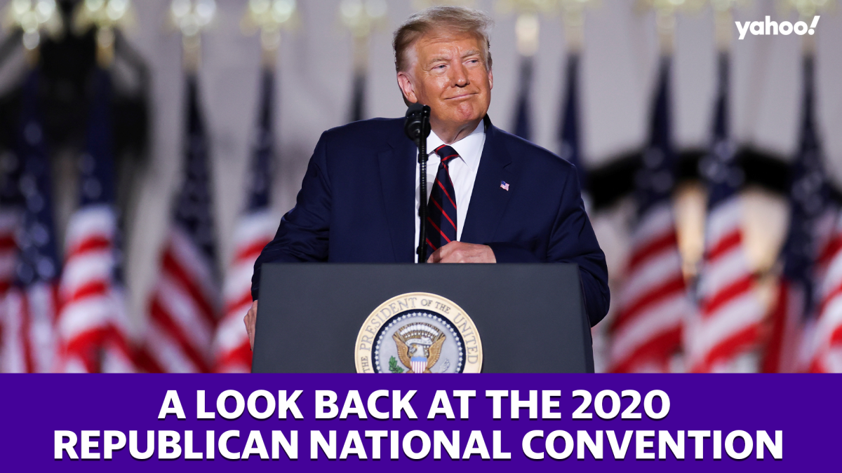 Here’s a look back at the 2020 Republican National Convention