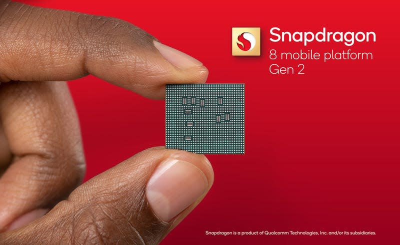 A graphic of the Snapdragon 8 Gen 2