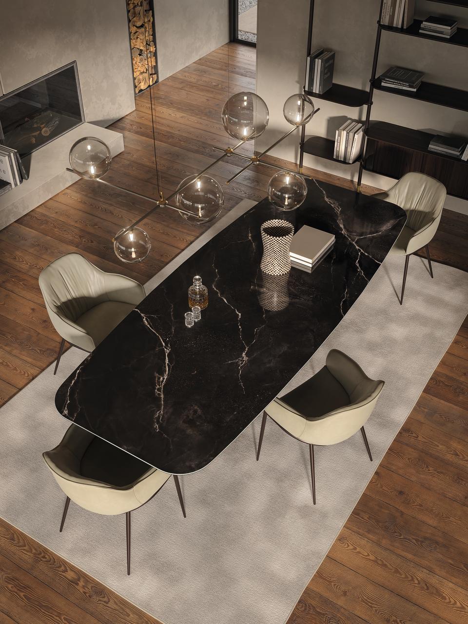 Milan Design Week Cattelan Italia Andromeda ceramic top dining table