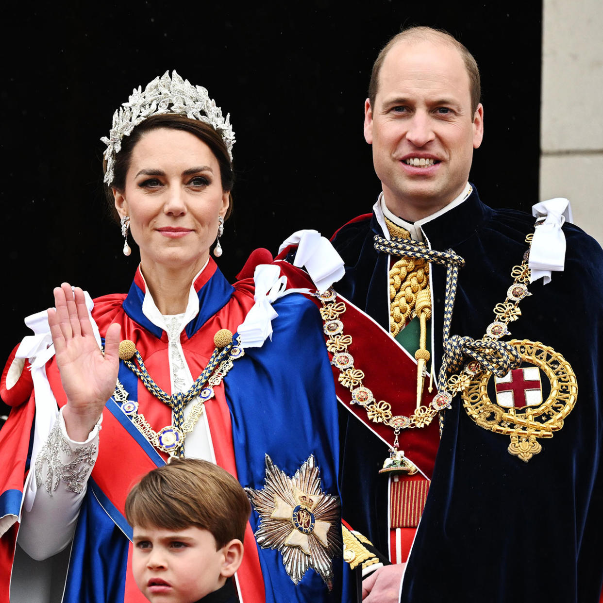 Kate Middleton and Prince William Buckingham Palace balcony