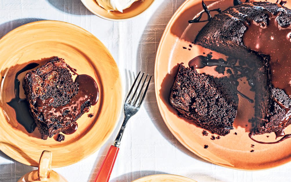 This squidgy pudding is a chocaholics dream  - No Unauthorized Use