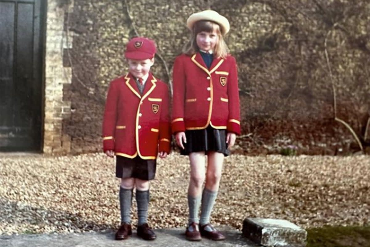 Charles Spencer posted picture of him and his sister the late Princess Diana to Instagram (Charles Spencer/Instagram)