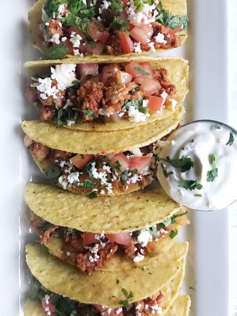 Spicy Turkey Tacos