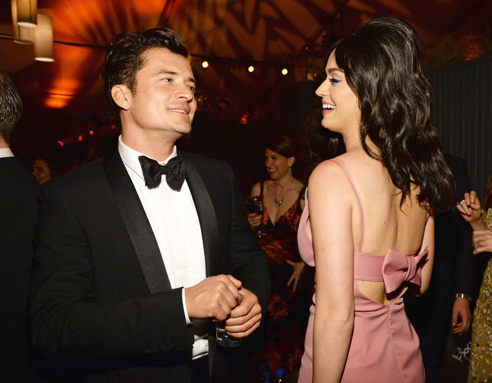 Orlando Bloom and Katy Perry (Kevin Mazur / Getty Images )