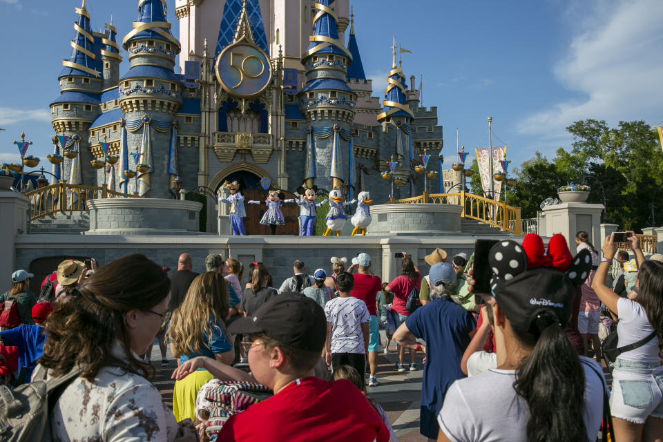 Walt Disney World Resort en Lake Buena Vista, Florida. (AP Photo/Ted Shaffrey)