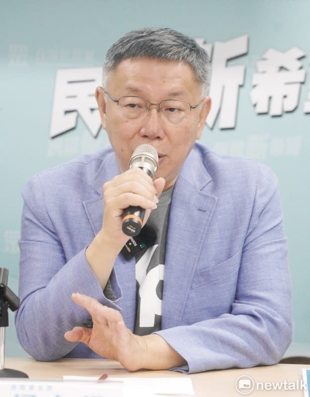 民眾黨總統參選人柯文哲   圖：張良一 / 攝（資料照）