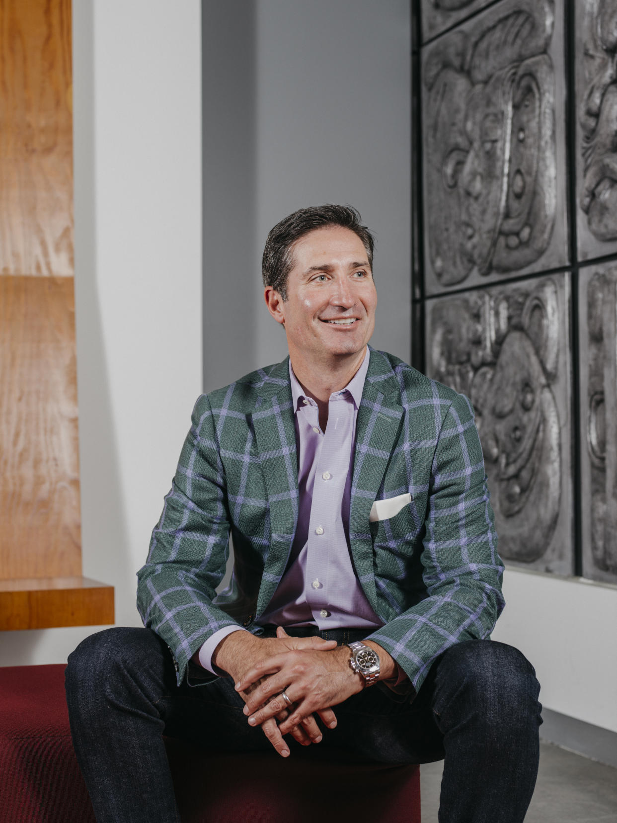 Brian Niccol, the chief executive of Chipotle Mexican Grill, in Denver, June 19, 2018. (Benjamin Rasmussen/The New York Times)