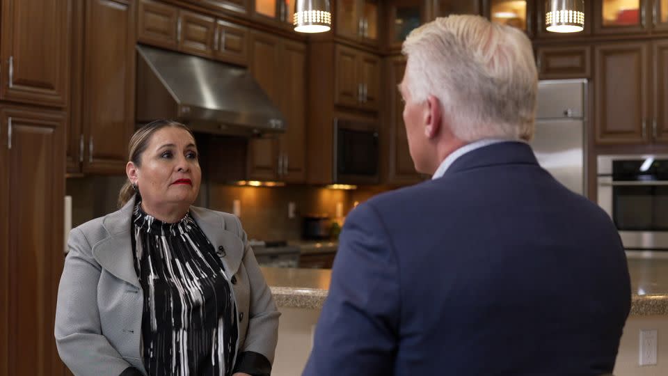 Zoila Sanchez speaks to CNN's John King in Nevada. - CNN