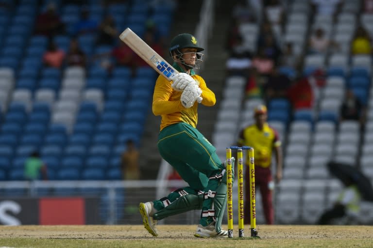 Top score: South Africa's Ryan Rickelton made 91 (Randy Brooks)