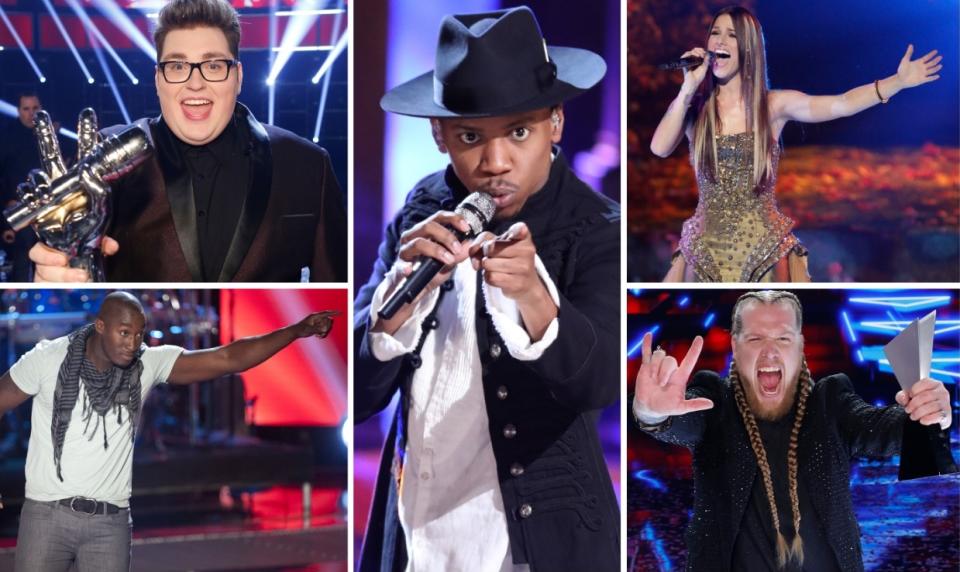 the voice winners list