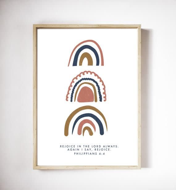 "Rejoice And Be Happy" Print