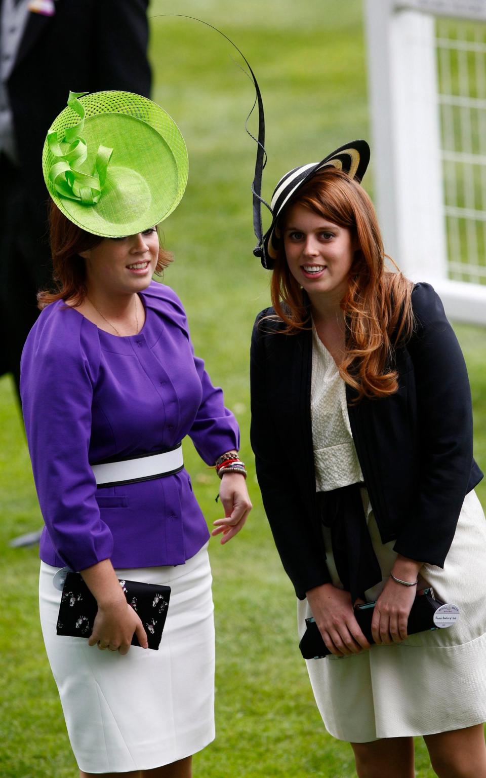 Princess Eugenie and Princess Beatrice at Royal Ascot 2009  - Reuters 