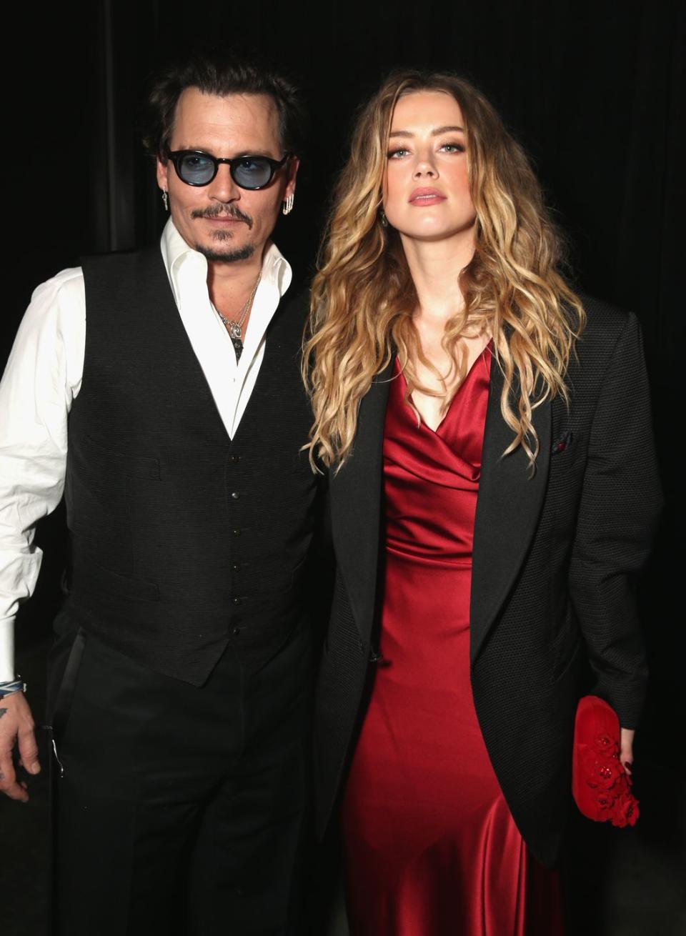 Johnny Depp and Amber Heard