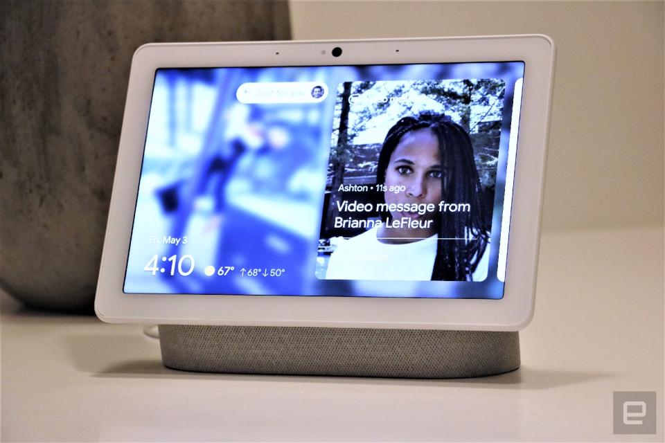 Google Nest Hub Max hands-on

Cherlynn Low / Engadget