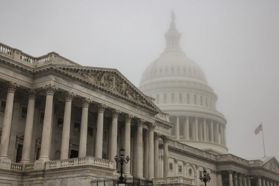 The US Capitol dome behind the US House of Representatives. | US midterm elections may mean further progress in regulation of the cryptocurrency industry