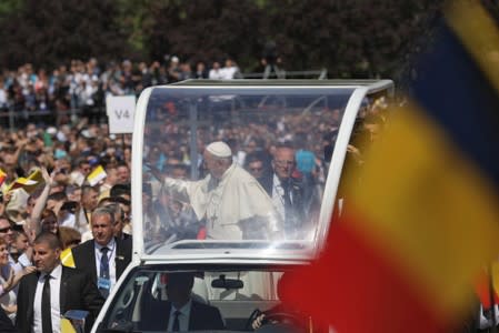 Pope Francis visits Romania