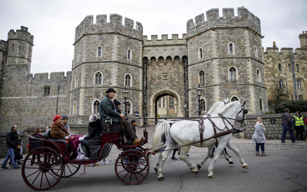 Prince Harry and Meghan Markle will undertake a carriage ride through Windsor straight after the St George’s Chapel ceremony and before their reception.  - AFP