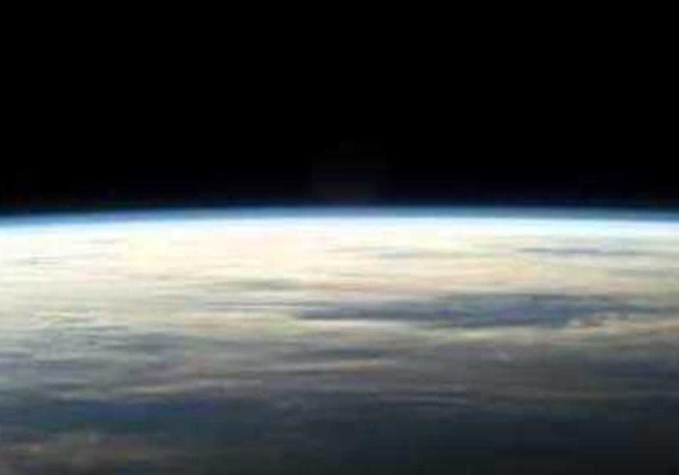 The International Space Station completes an orbit of the earth once every 90 minutes. 