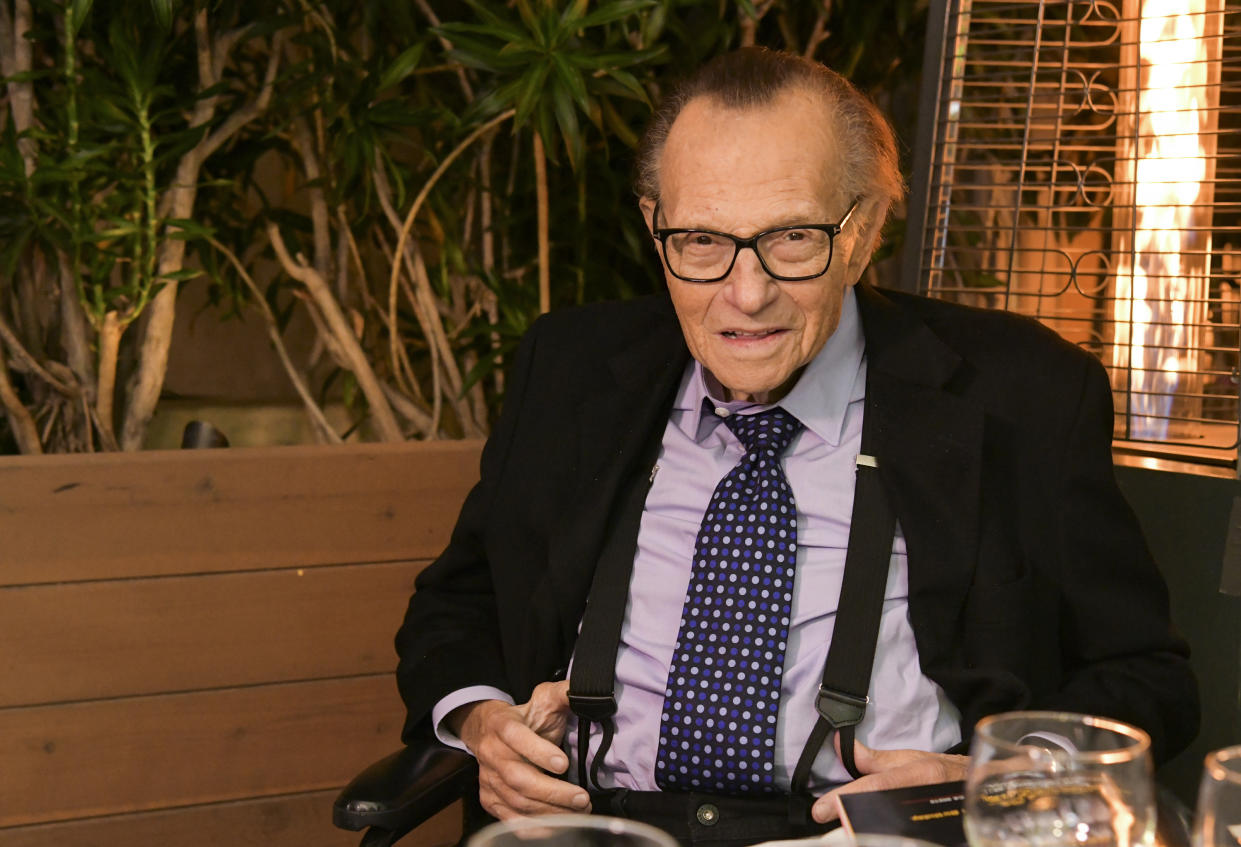 Larry King's interview with Jerry Seinfeld is going viral after his death. (Photo: Rodin Eckenroth/Getty Images)