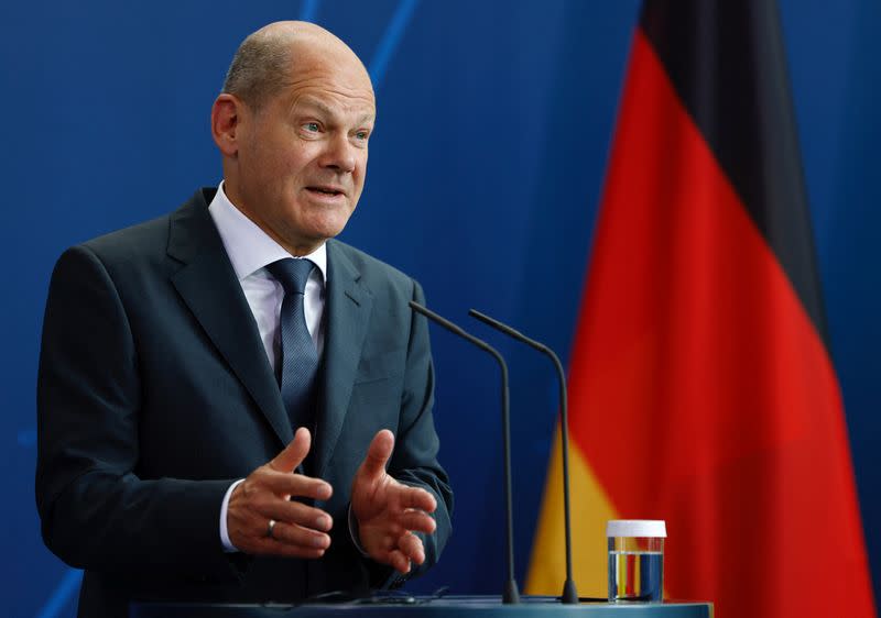 German Chancellor Scholz meets Belgian Prime Minister De Croo in Berlin