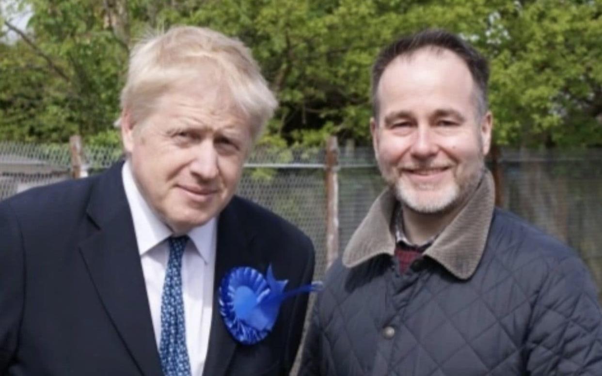 Boris Johnson with Chris Pincher. The Prime Minister took a 'disturbing' phone call in which he learned of Mr Pincher's behaviour